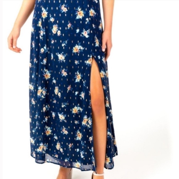 Miami Marcie Floral Maxi Summer Dress Size Small - Picture 10 of 10